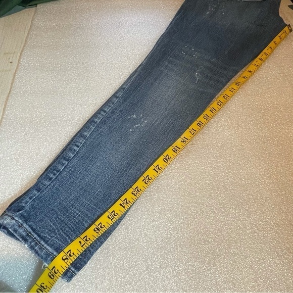 BLANK NYC "THE READE RIP REP MID-RISE SKINNY" Jeans Distressed Size 29 - Picture 11 of 13